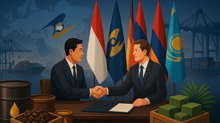 Indonesia Garap FTA dengan EAEU, Dorong Ekspor Komoditas