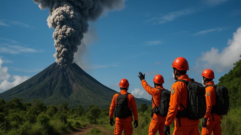 Letusan Gunung Lewotobi NTT Picu Status Siaga Tertinggi