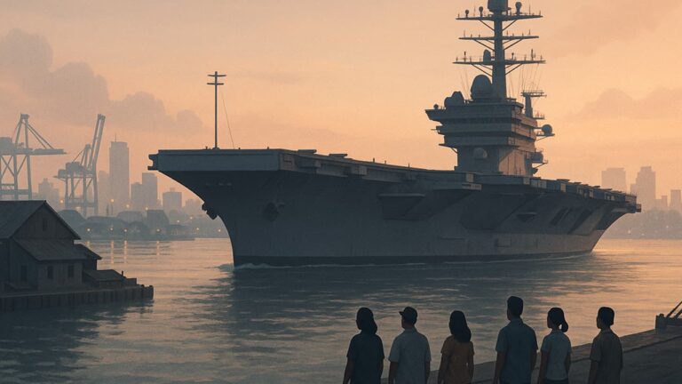 Kapal Induk AS USS Nimitz Lewat RI dengan Sinyal Dimatikan, Picu Spekulasi