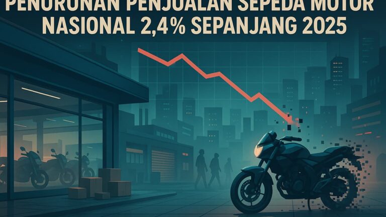 Penurunan Penjualan Sepeda Motor Nasional 2,4% Sepanjang 2025