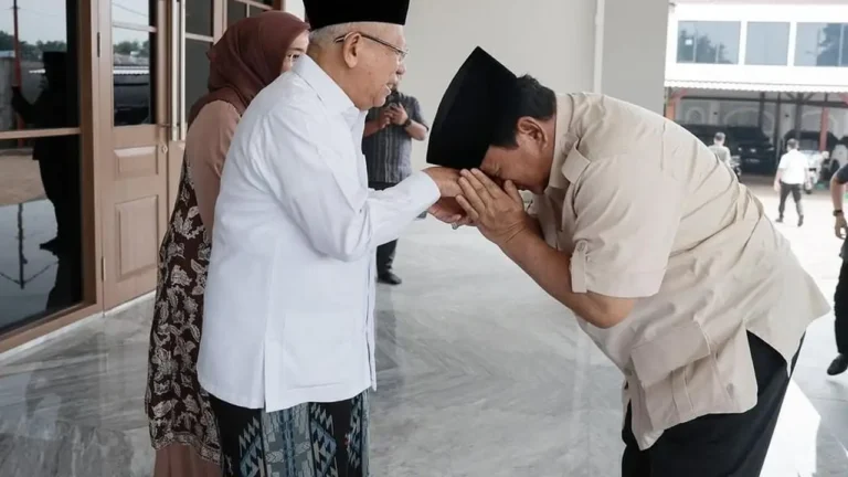 Prabowo Berkunjung ke Ma’ruf Amin Usai Ditagih di Depok
