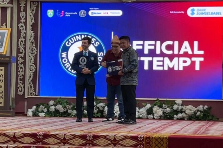 Pelatihan AI untuk 25.000 Guru di Sumsel Raih Rekor Dunia