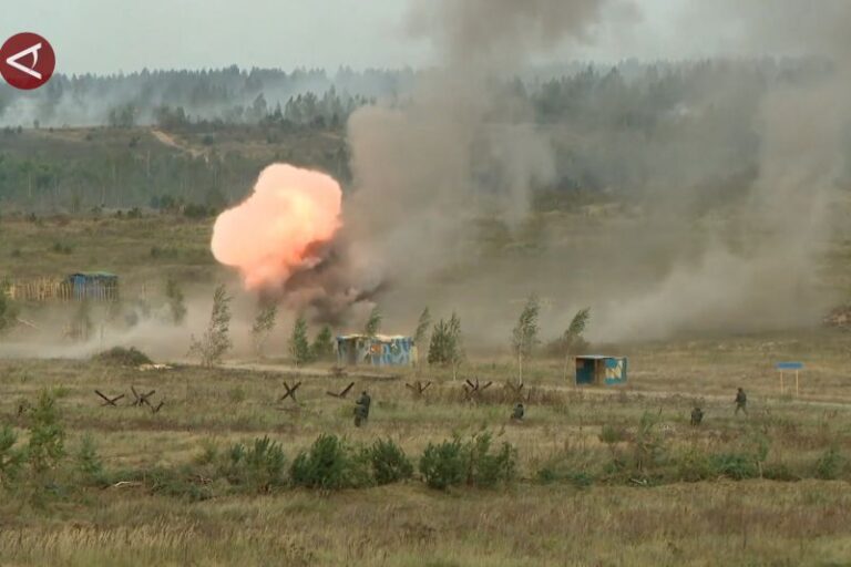 Rusia dan Belarus Lakukan Latihan Militer Bersama di Wilayahnya