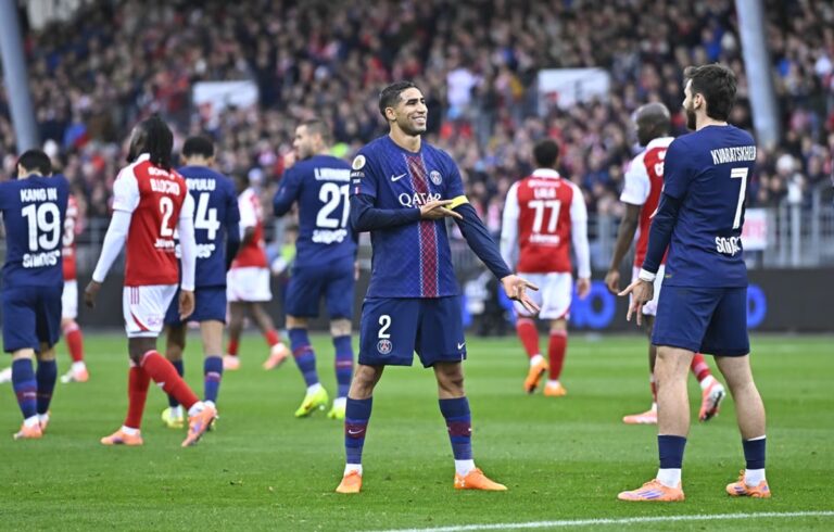 PSG Tampil Dominan, Kalahkan Brest 3-0 Dengan Dua Gol Hakimi