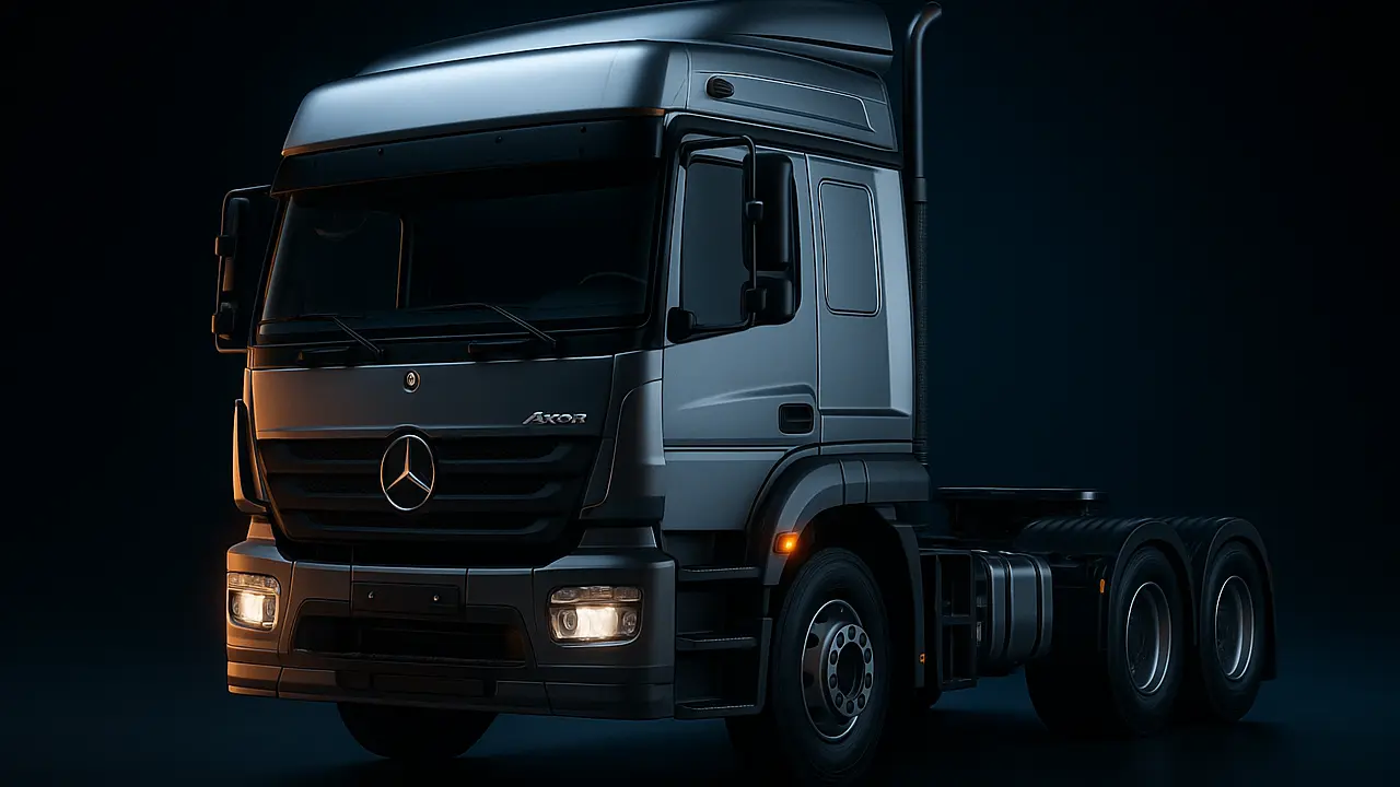 Mercedes-Benz Axor 2025: mercedes benz axor euro 4 indonesia bertenaga 285 PS, torsi hingga 1.120 Nm, kabin nyaman, biaya operasional efisien mercedes benz axor