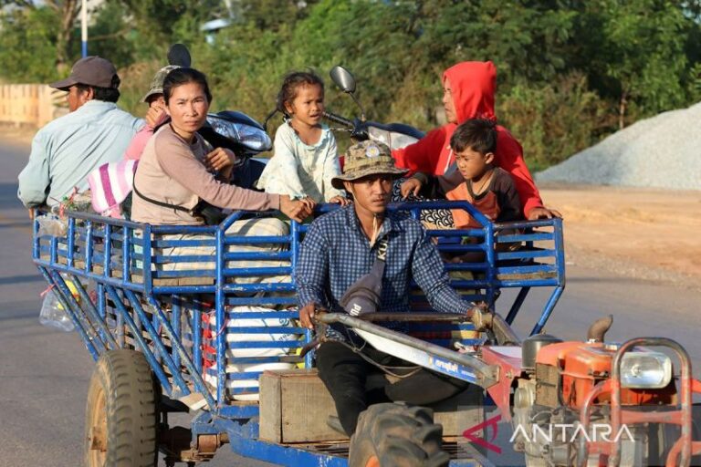 Setengah Juta Pengungsi Terpaksa Tinggalkan Rumah di Thailand-Kamboja