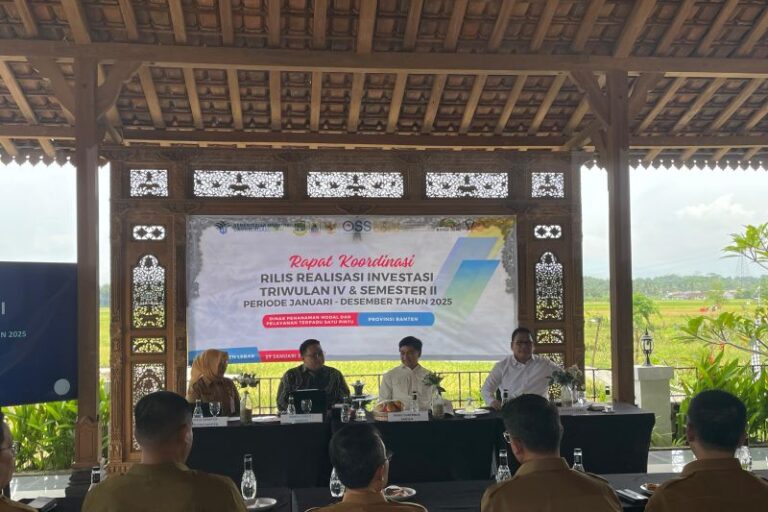 Investasi Banten Mencapai Rp130,2 Triliun di Tahun 2025
