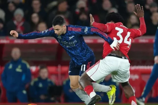 nottingham forest vs arsenal