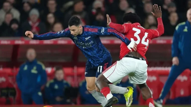 nottingham forest vs arsenal