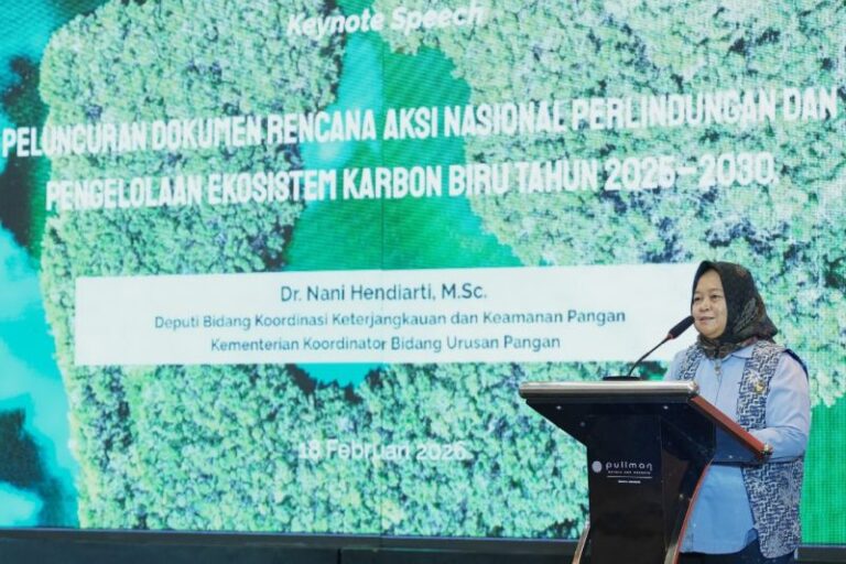 Indonesia Siapkan Rencana Aksi 2025-2030 Lindungi Karbon Biru