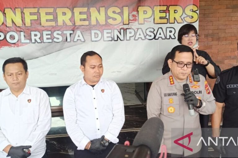 Polresta Denpasar Amankan 1,4 Kilogram Kokain dari WNA Inggris