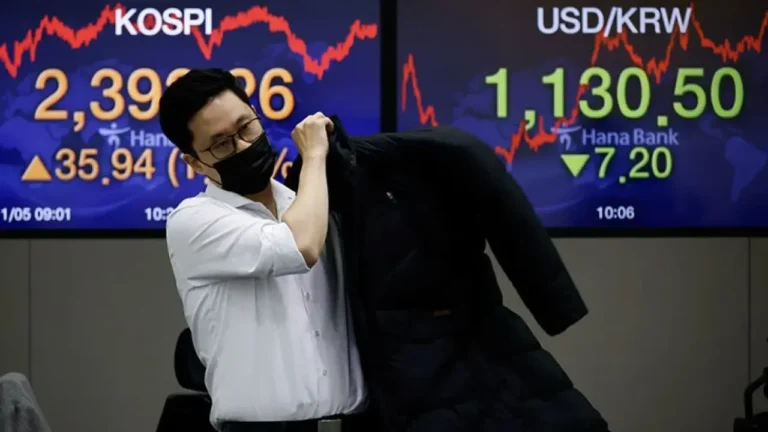 Korea Selatan Pasar Saham Merosot Tajam Imbas Krisis Timur Tengah