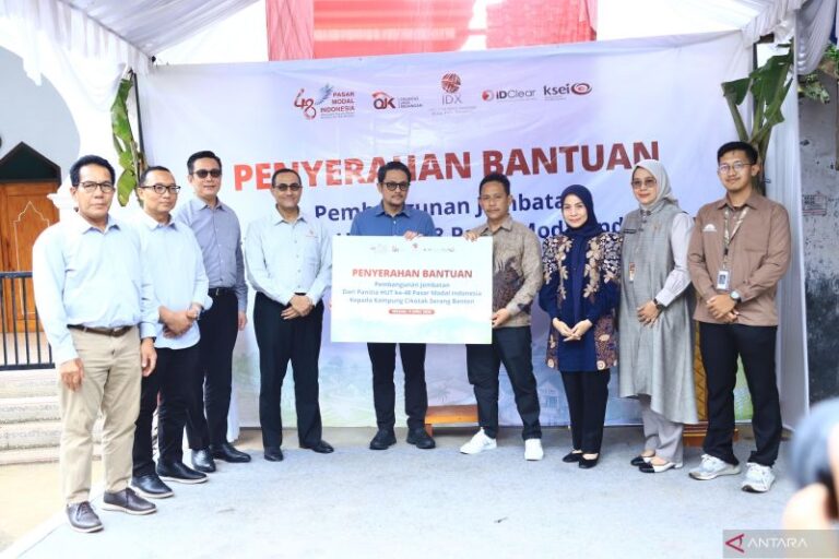 Pasar Modal RI Dukung Pembangunan Jembatan Cikotak Banten